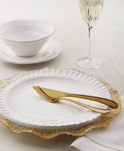 Vietri Rufolo Pietra Dinnerware Natalia Glassware Settimocielo Flatware