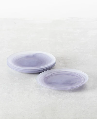 Fortessa La Jolla Glass Salad Plates, Set of 4
