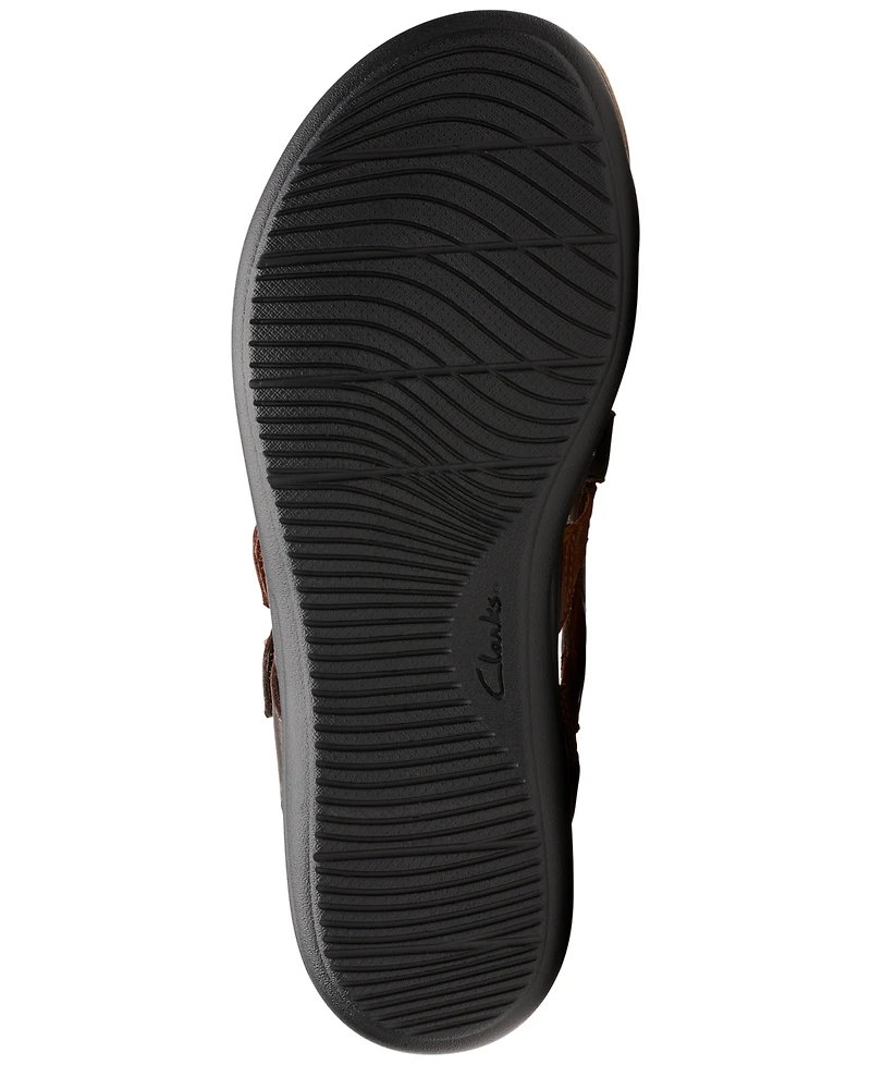 Clarks Laurieann Bali Strappy Platform Slide Sandals