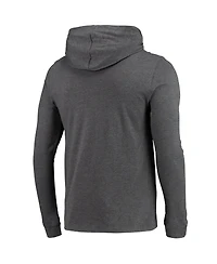 Men's Concepts Sport Navy, Heather Charcoal Navy Midshipmen Meter Long Sleeve Hoodie T-shirt and Jogger Pajama Set