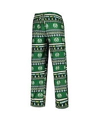 Men's Concepts Sport Green Colorado State Rams Swivel Long Sleeve T-shirt and Pants Sleep Set