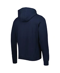 Men's New Era Navy Houston Texans Ink Dye Pullover Hoodie