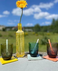 La Rochere Olive Green Quessant 10 oz. Tumbler, Set of 6