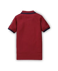 Hope & Henry Baby Boys Short Sleeve Pique Polo T- Shirt