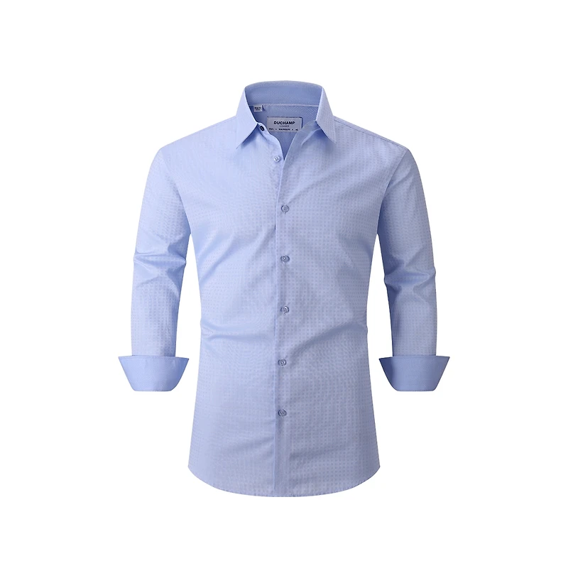Duchamp London Men's Duchamp Tonal Check Dress Shirt
