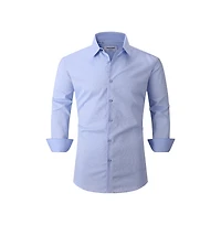 Duchamp London Men's Duchamp Tonal Check Dress Shirt