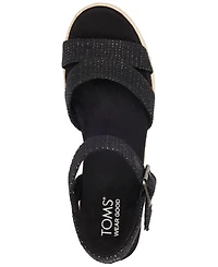 Toms Women's Audrey Espadrille Wedge Platform Sandals