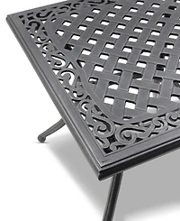 Wythburn Mix and Match 20" Square Cast Aluminum Outdoor End Table