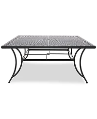 Wythburn Mix and Match 64" Square Cast Aluminum Outdoor Dining Table, Created for Macy's