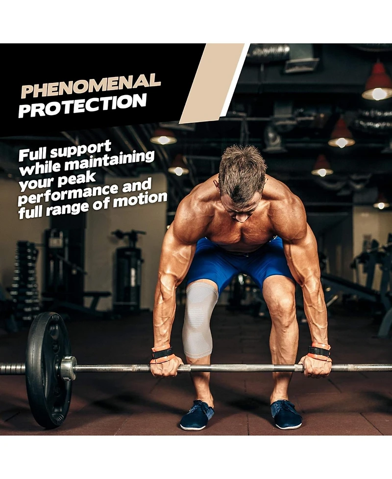 Powerlix Small Knee Sleeve: Support for Running, Basketball, Weightlifting, Gym