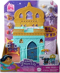 Disney Princess Jasmine Stacking Castle Doll House with Small Doll
