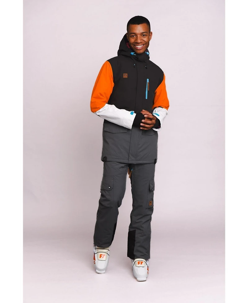 Yeh Man Ski & Snowboard Bib Pant - Grey