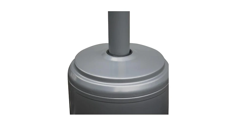 Stainless Steel Propane Patio Heater with Safety Tip-Over Protection – Reliable Outdoor
