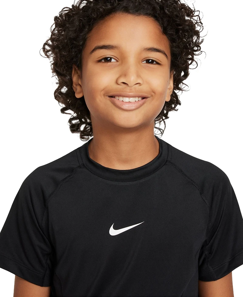 Nike Big Boys Pro Dri-fit Stretch Performance T-Shirt