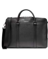 Cole Haan Triboro Medium Leather Briefcase Bag