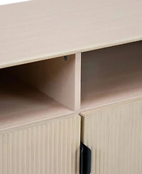 Furniture of America 47.25" Mdf Courtney Modern Two Cabinet Buffet