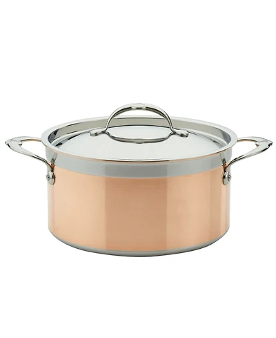 Hestan CopperBond Copper Induction 6-Quart Covered Stock Pot