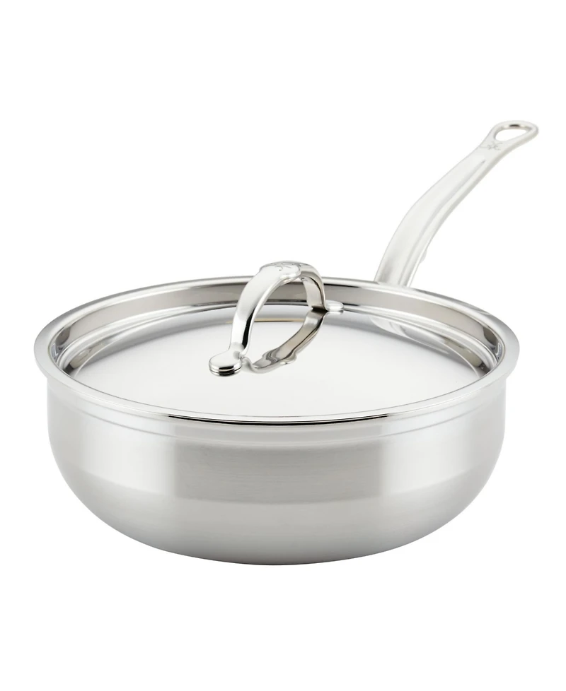 ProBond Clad Stainless Steel 3.5-Quart Covered Essential Pan