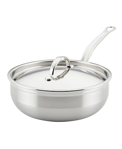 ProBond Clad Stainless Steel 3.5-Quart Covered Essential Pan