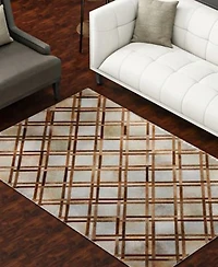 Closeout Bashian Cowhide H43 Area Rug