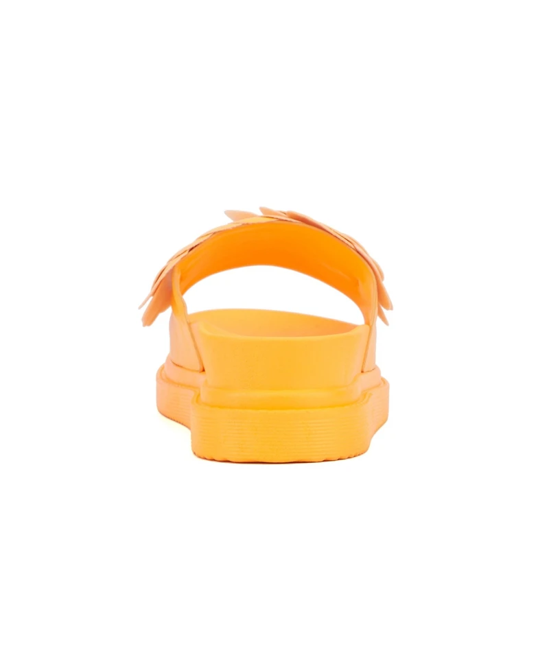 Camellia Flower Women's Slides