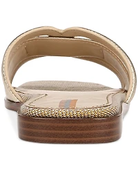 Sam Edelman Irina Logo Emblem Slide Sandals