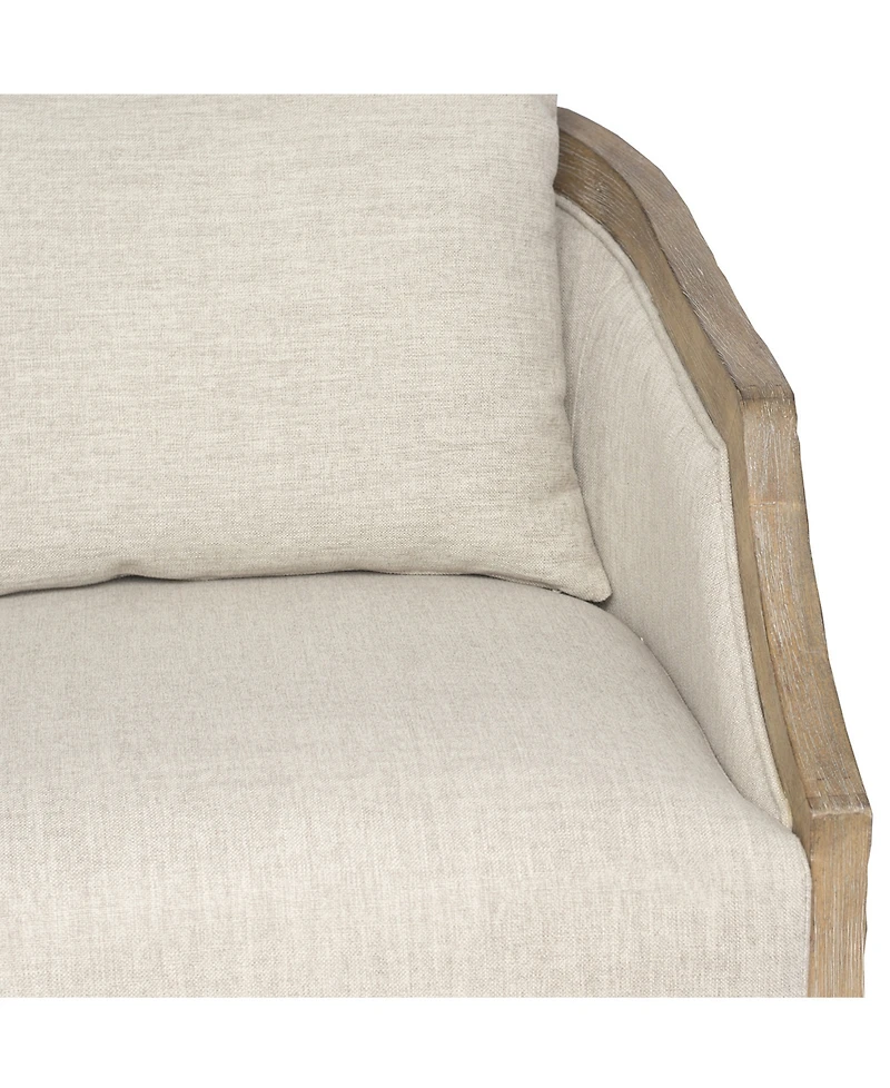 Martha Stewart Hitney 27" Fabric Upholstered Accent Chair