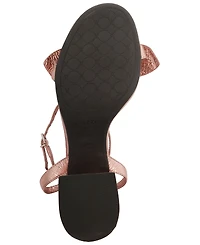 Arezzo Women's Alaia Mid Block Heel Sandals