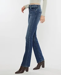 Kancan Women's High Rise Skinny Denim Bootcut Jeans