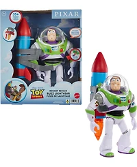 Disney Pixar Toy Story Buzz Lightyear 10" Action Figure Toy with Rocket and Sounds