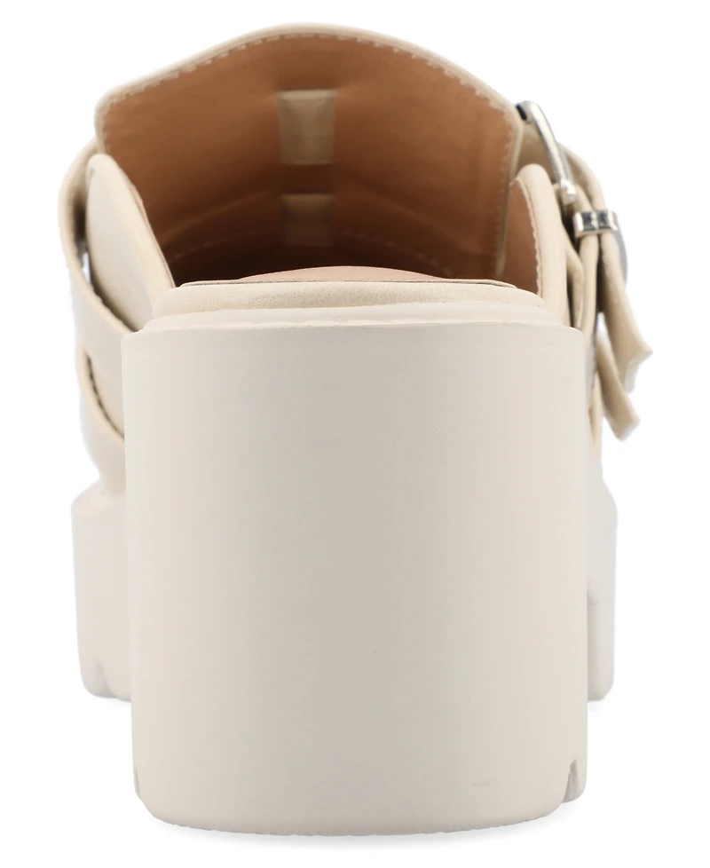 Journee Collection Women's Brydie Platform Mules