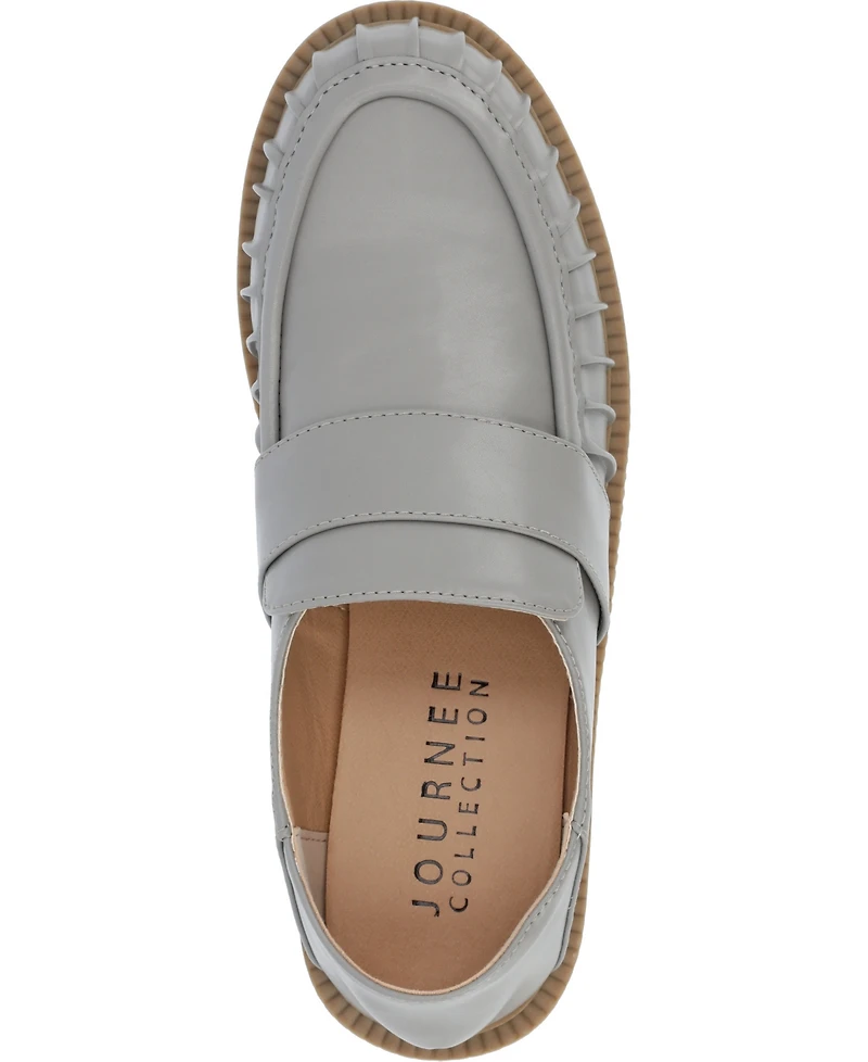 Journee Collection Women's Lakenn Slip On Loafer Flats