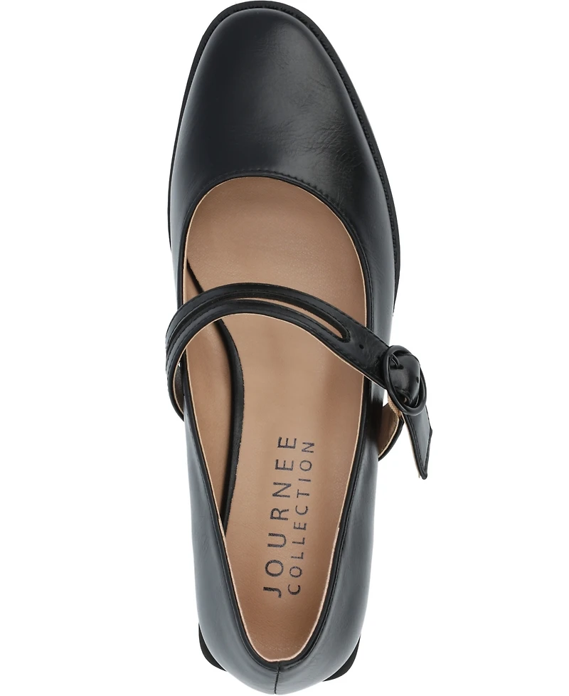 Journee Collection Women's Savvi Mary Jane Flats