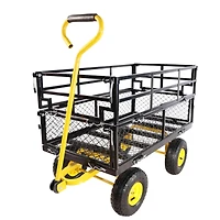 Streamdale Furniture Wagon Cart Garden Cart Trucks Make It Easier To Transport Firewood 0002