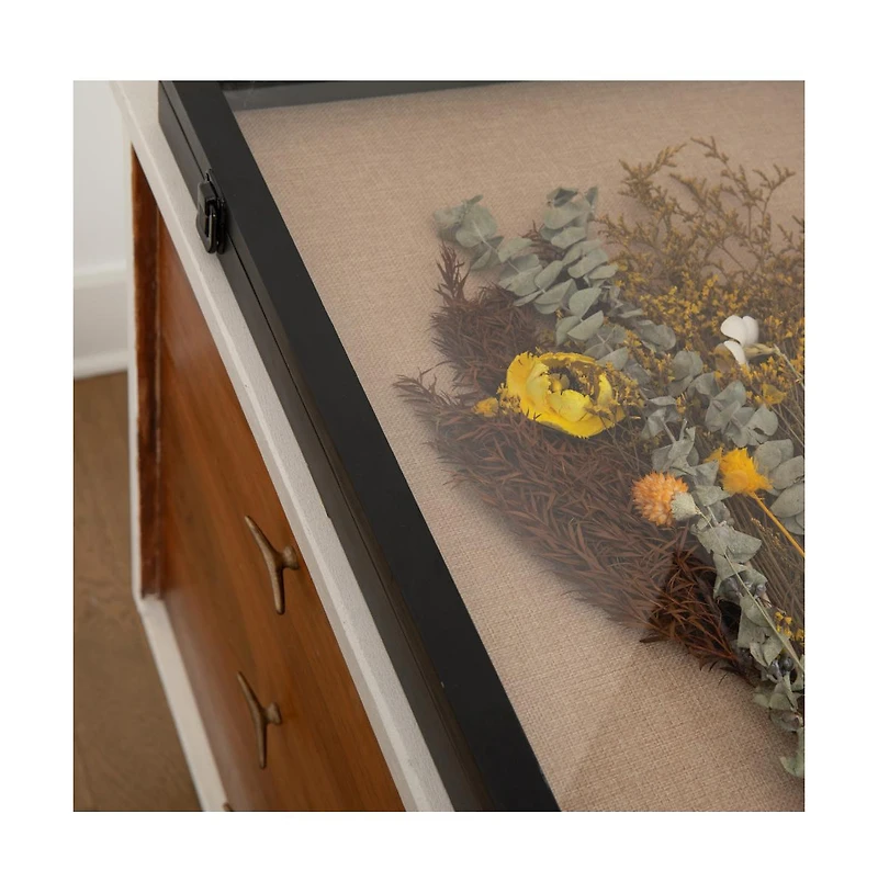 Wood Shadow Box Display Case - Wood