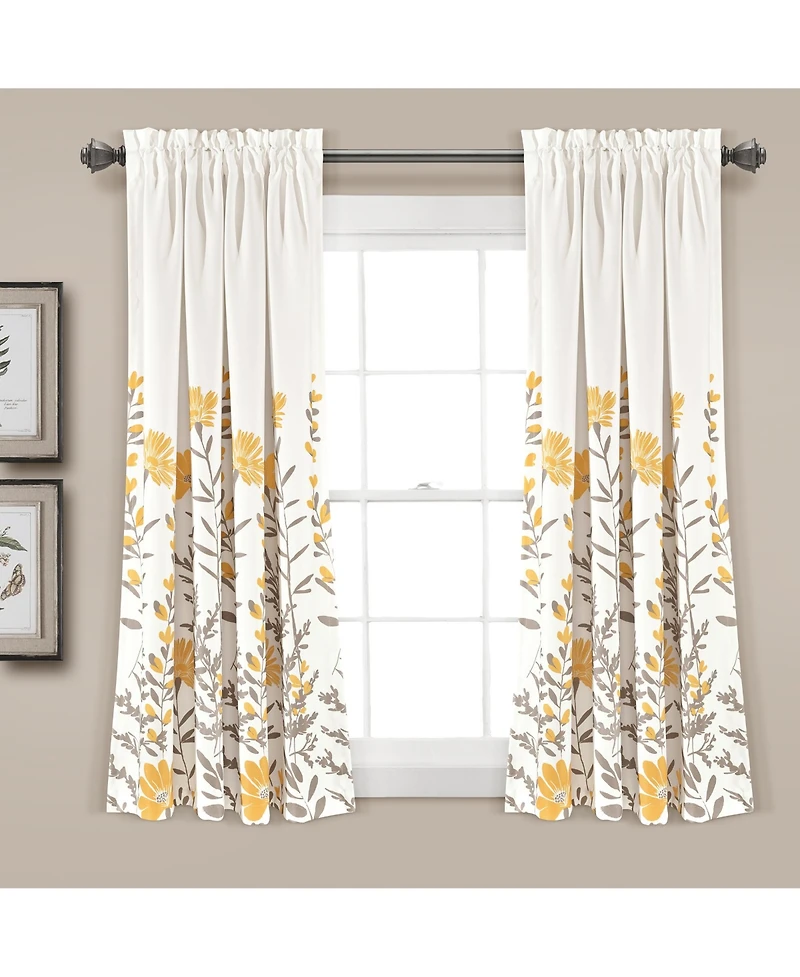 Aprile Light Filtering Window Curtain Panels