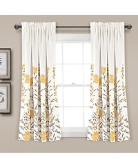 Aprile Light Filtering Window Curtain Panels