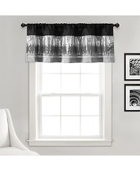 Lush Decor Night Sky Sequins Valance