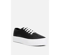 Women's zenda chunky flat form sneakers