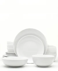 Euro Ceramica Essential 16 Pc. Dinnerware Set, Service for 4