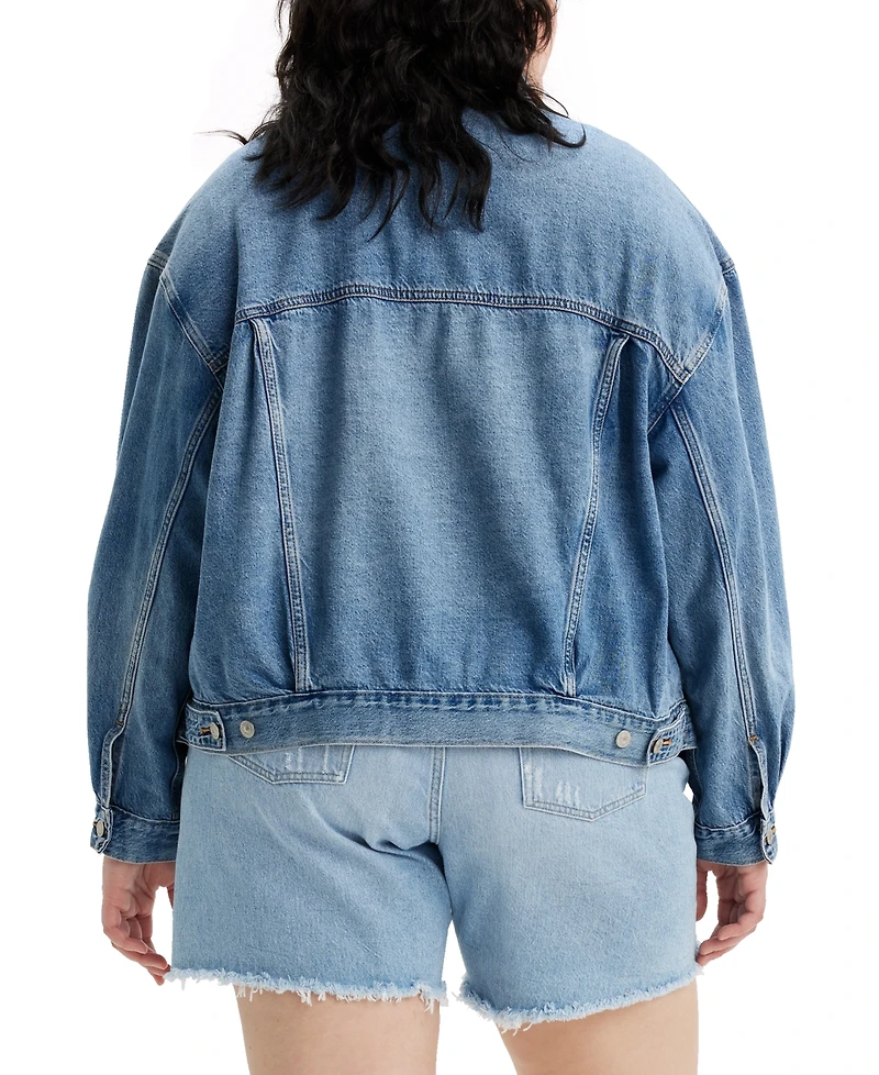Levi's Plus '90s Cotton Denim Trucker Jacket