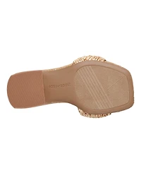 Easy Spirit Women's Gatlin Woven Low Block Heel Sandals