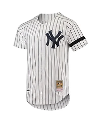 Men's Mitchell & Ness White New York Yankees Cooperstown Collection 1996 Authentic Home Jersey