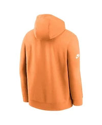 Men's Nike Orange Tampa Bay Buccaneers Throwback Club Pullover Hoodie