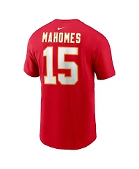 Men's Nike Patrick Mahomes Kansas City Chiefs Player Name and Number T-shirt