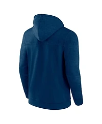 Men's Fanatics Navy Chicago Bears Offensive Lineup Hoodie Full-Zip Hoodie