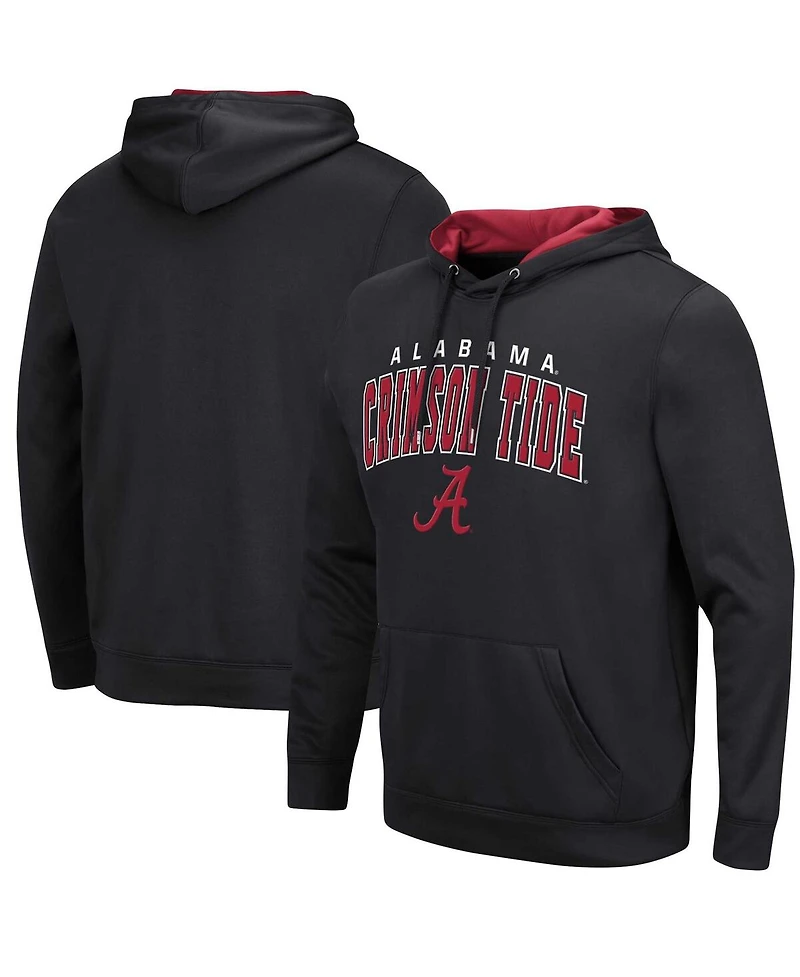 Men's Colosseum Alabama Crimson Tide Resistance Pullover Hoodie
