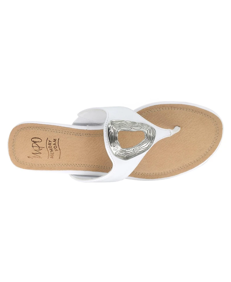 Impo Women's Rosala Ornamented Thong Sandals