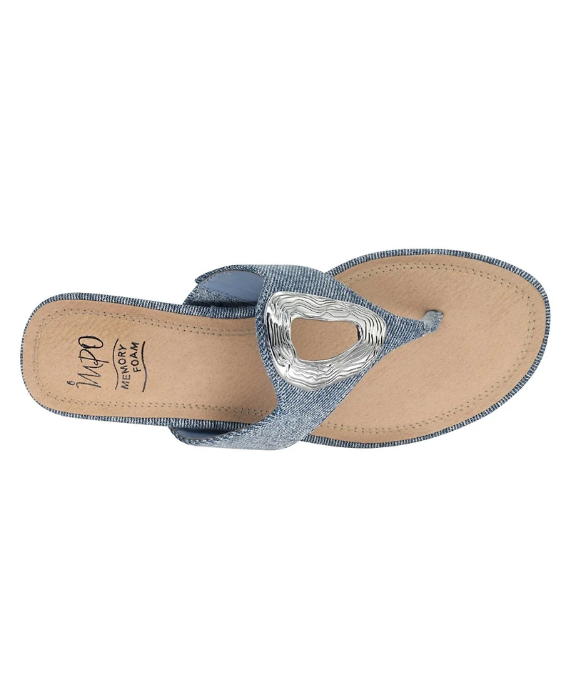 Impo Women's Rosala Ornamented Thong Sandals