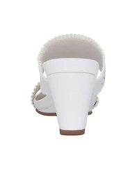 Impo Women's Verbena Embellished Stretch Wedge Sandals